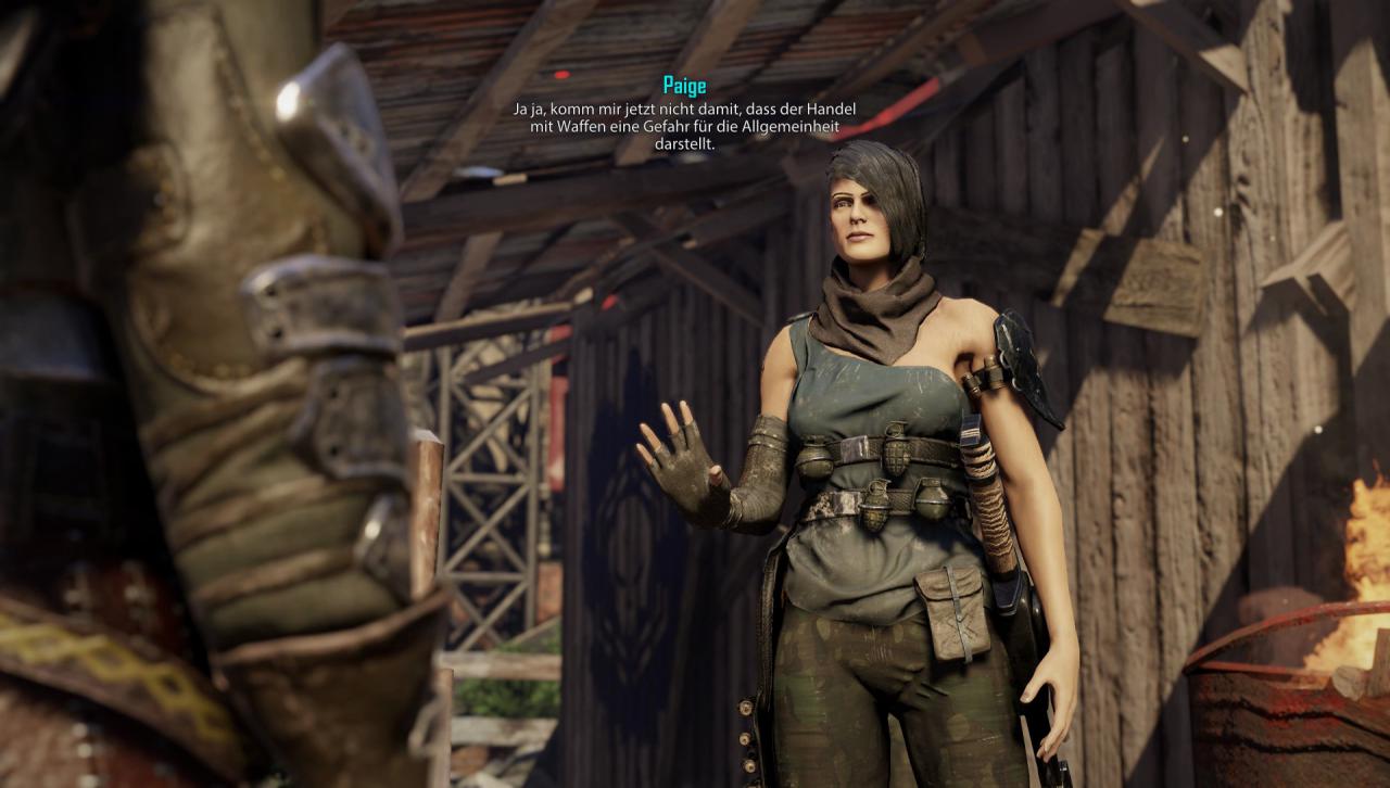 [22/05/2017] Nicht alle Frauen in Elex tragen Strapse und bauchfreie Tops, manche sind auch ganz normale, vernünftig gekleidete Menschen. Ein Fortschritt für Piranha Bytes!