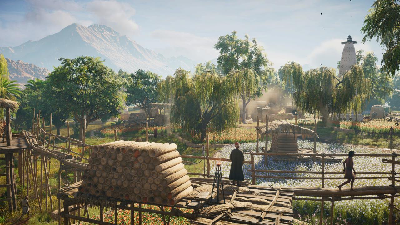 [12/06/2017] Die Spielwelt von Assassin's Creed Origins ist riesig und sehr abwechslungsreich.