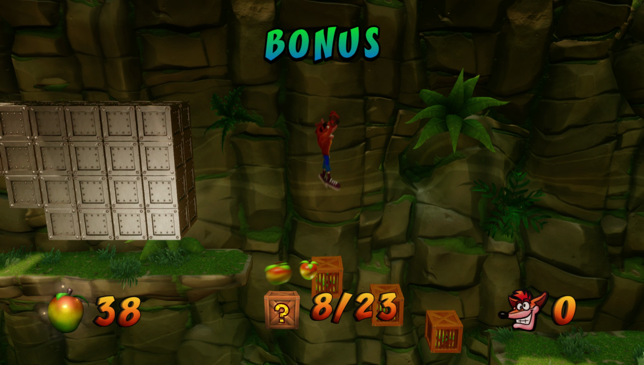 [29/06/2017] In Bonus-Levels dürft ihr Wumpa-Früchte und Leben einsacken.
