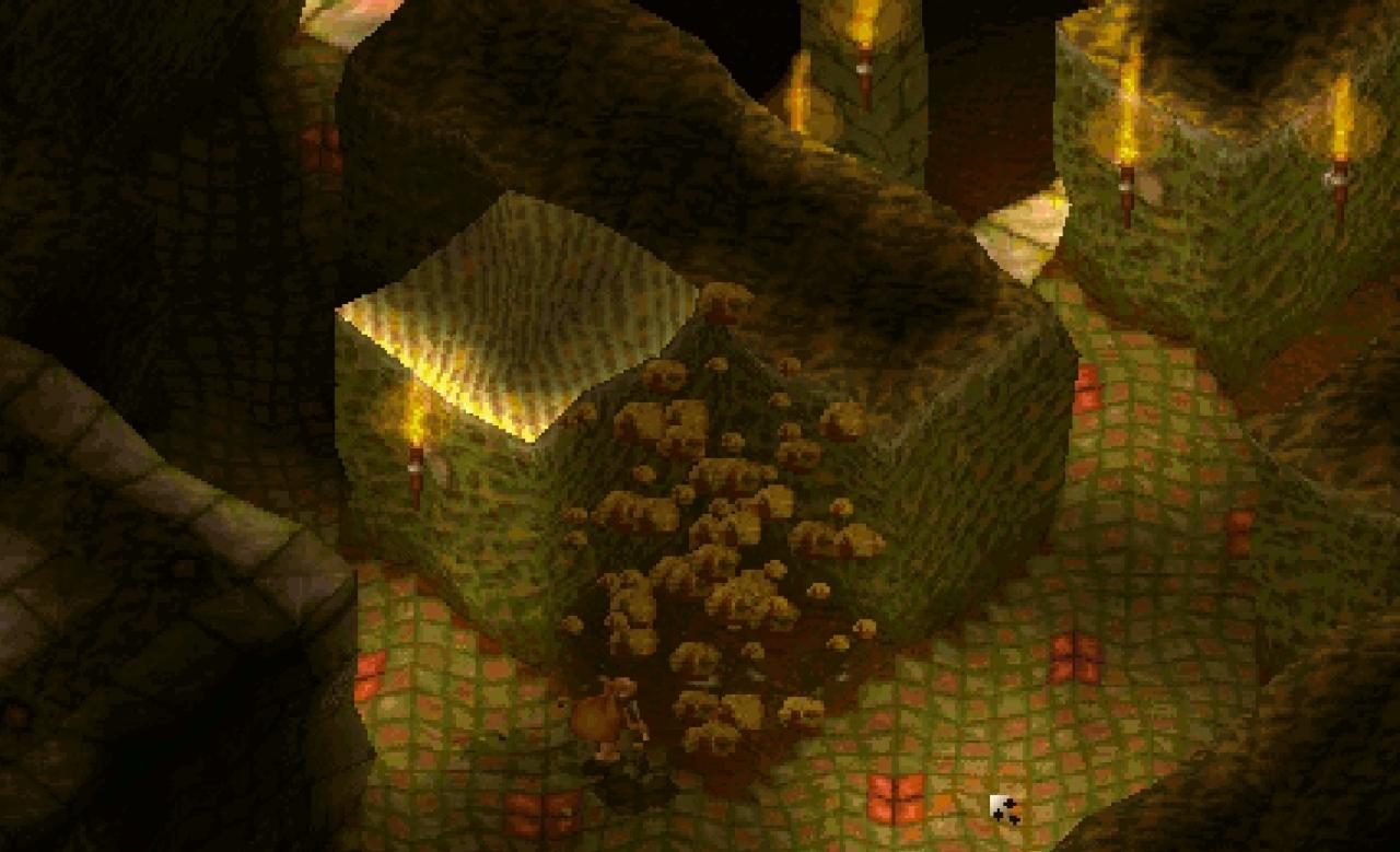 [26/06/2017] Imps sind die wichtigsten Kreaturen: Die Kerlchen graben Gänge, schürfen Gold, verlegen Fußböden und verstärken Wände. (Bild: Dungeon Keeper).