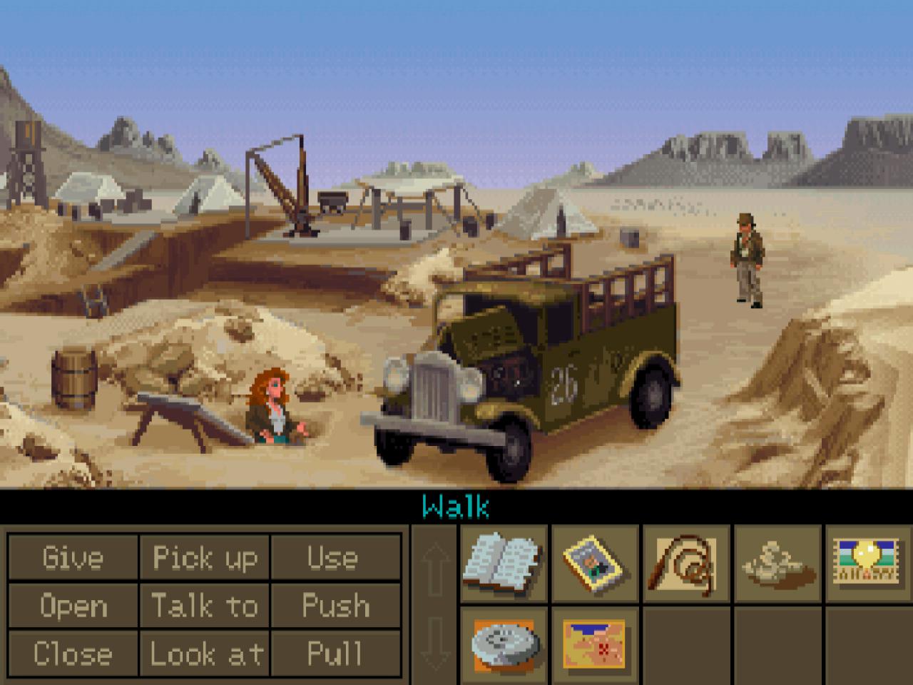 [04/06/2017] Anders als in The Last Crusade nutzt das verbesserte SCUMM-Interface nur noch neun Aktionsverben.