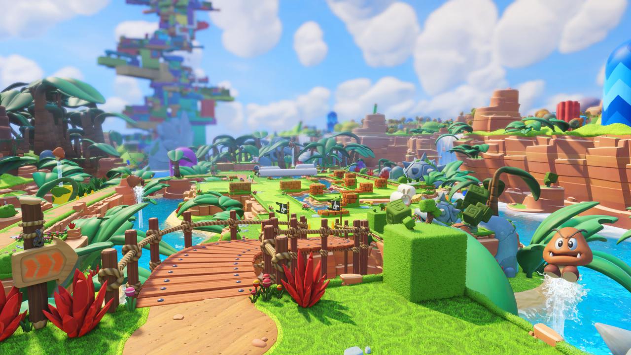 [12/06/2017] Mario & Rabbids: Kingdom Battles Grafik ist wunderschön, das Leveldesign allererste Sahne.
