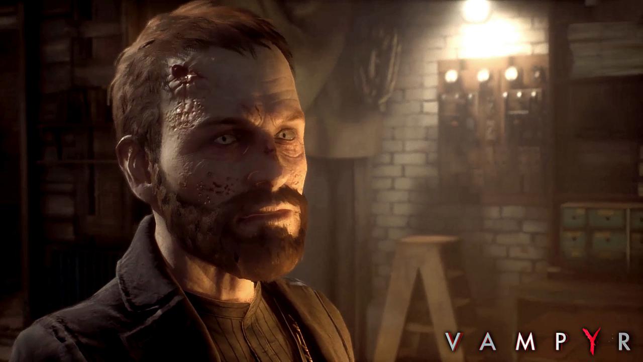 [18/06/2017] Bis zum Release im November sollten die Vampyr-Entwickler noch an den Gesichtsanimationen schrauben. Die Dialoge wirken aktuell sehr steif. Im Gegensatz dazu sind Kampfanimationen und Lichteffekte bereits sehr schick.