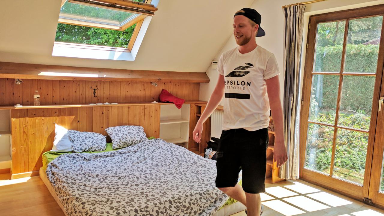 [20/07/2017] Dadurch, dass niemand auf Dauer im Haus is,t sind die Schlafzimmer spartanisch eingerichtet - die Dienstältesten erhalten aber natürlich die größeren Räume.