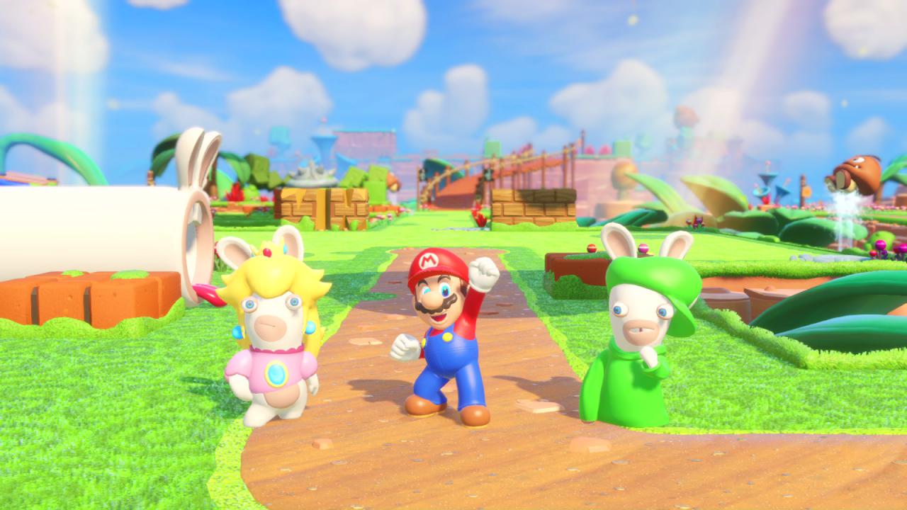 Mario + Rabbids: Kingdom Battle vereint die Welten von Mario und den dämlichen Rabbids in einem sehr hübschen Taktik-Spiel. Bühne frei für das wohl verrückteste Crossover des Jahres!