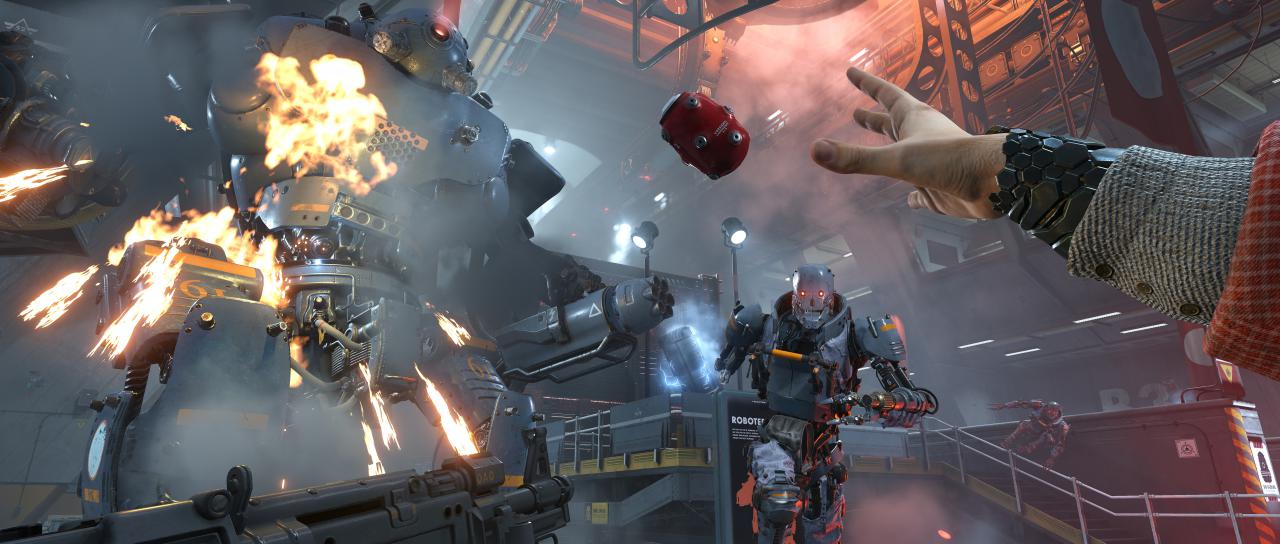 Dank des Rüstungsanzuges ist Blazkowicz in der Lage, sich mit neuen Kräften den zahlreichen Gegnern zu stellen.