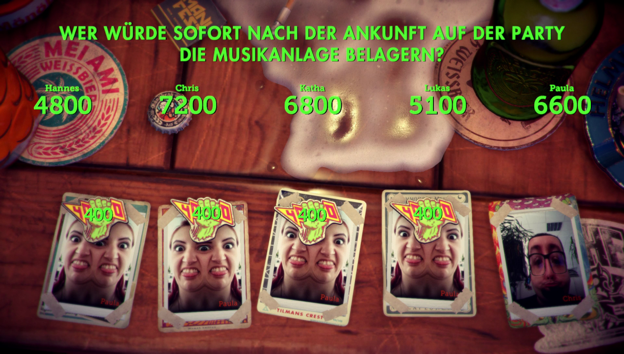 [10/07/2017] Je mehr Spieler eine Person auswählen desto mehr Punkte gibt es. Wer einen Joker zieht, sackt sogar doppelt so viele Punkte ein.