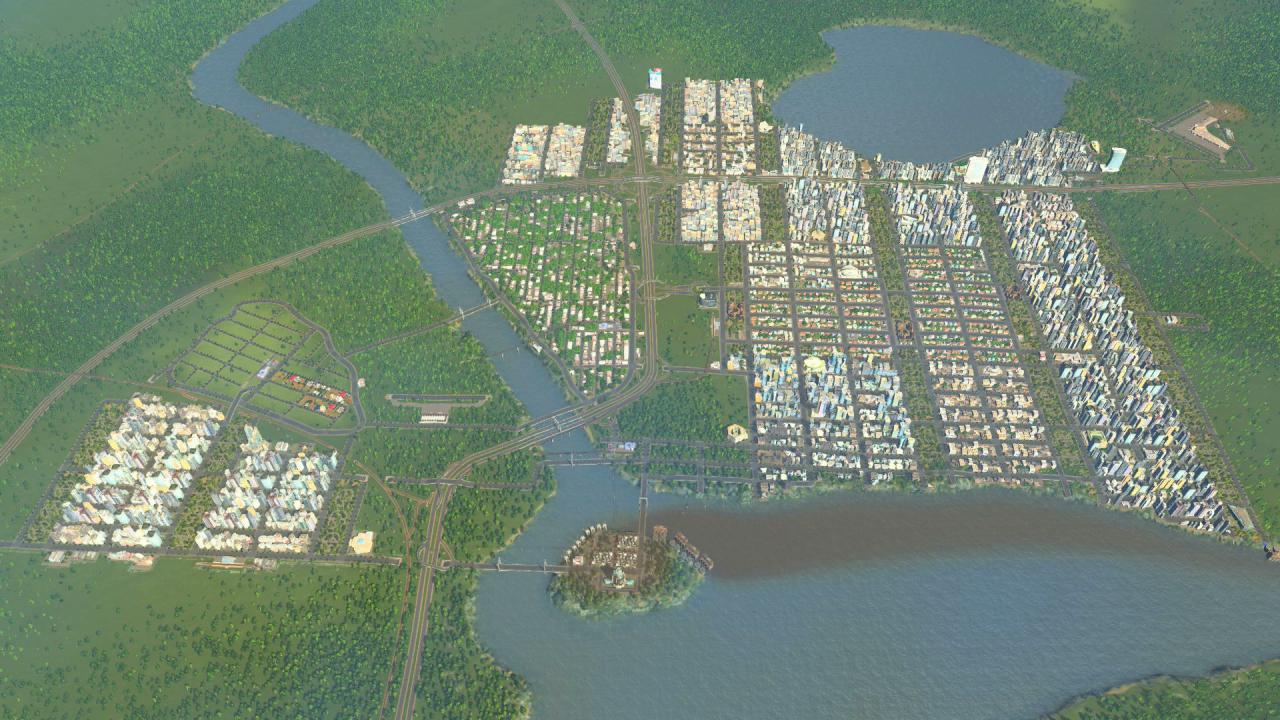 [09/08/2017] Auch auf der PS4 lassen sich mit Cities: Skylines in kürzester Zeit beeindruckende Städte errichten.