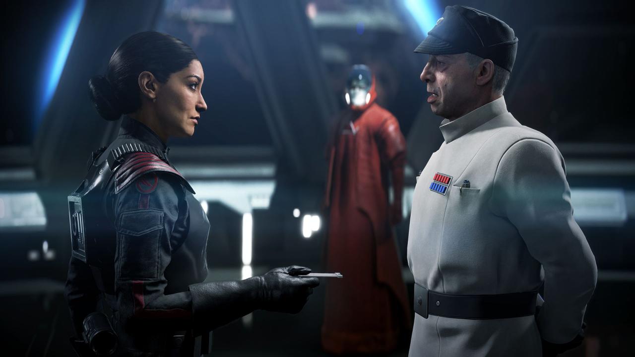 [04/08/2017] Als Commander des Inferno Squad ist Iden direkt ihrem Vater Admiral Garrik Versio unterstellt.