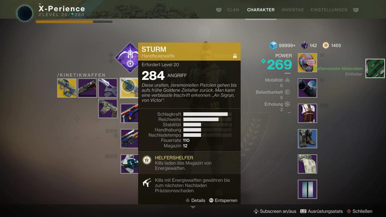 [11/09/2017] Sturm: Die exotische Handfeuerwaffe könnt ihr euch in Destiny 2 über eine Quest erspielen. (2)
