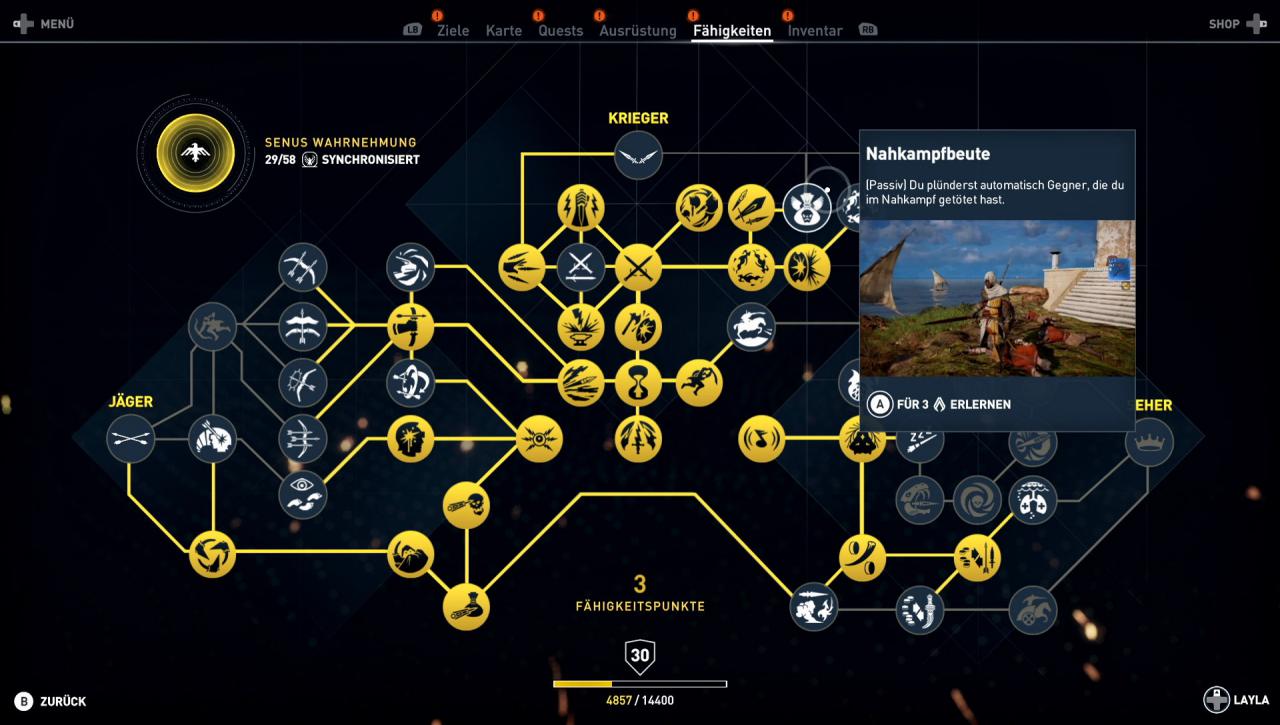 [26/10/2017] Was sind die besten Skills in Assassin's Creed Origins? Wir geben Tipps als Teil unserer Komplettlösung!