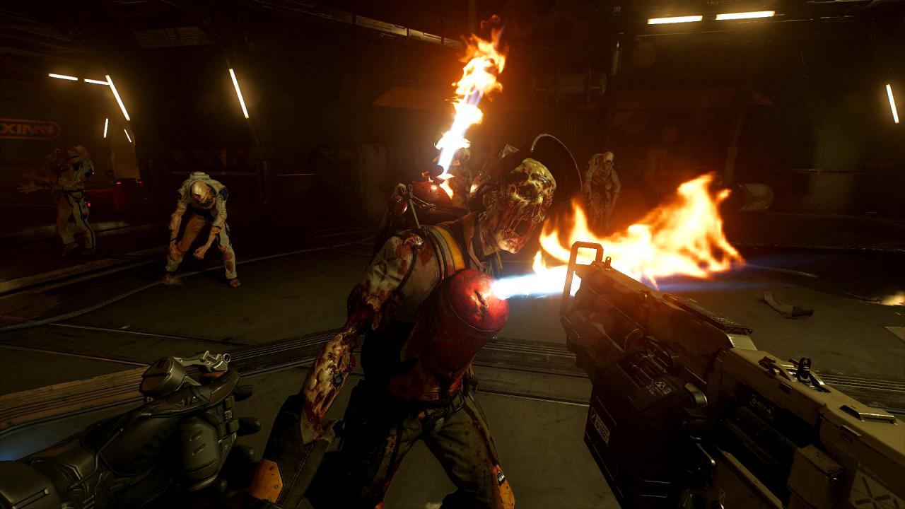 [23/10/2017] Doom VFR bleibt seinen Wurzel treu und lässt euch gegen Horden von Dämonen antreten.