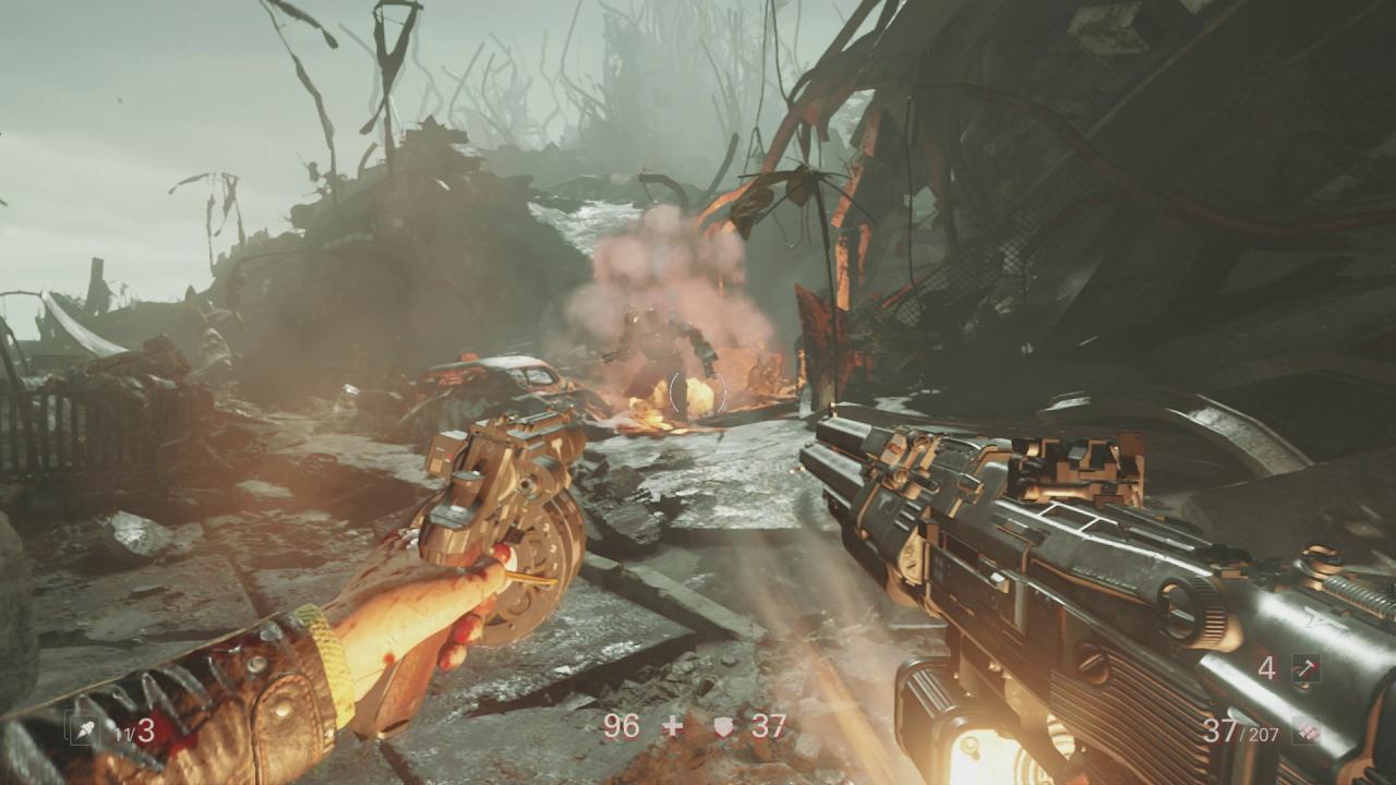 [27/10/2017] Wolfenstein 2 fällt spürbar knackiger aus als sein Vorgänger. Den Schwierigkeitsgrad darf man zum Glück jederzeit wechseln.