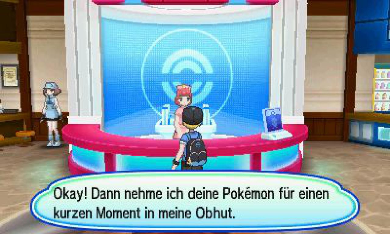 „Dann nehme ich deine Pokémon für einen Moment in meine Obhut.“ Diese Worte der Mitarbeiter des Pokémon-Centers kennen Serie-Fans schon seit vielen Jahren.
