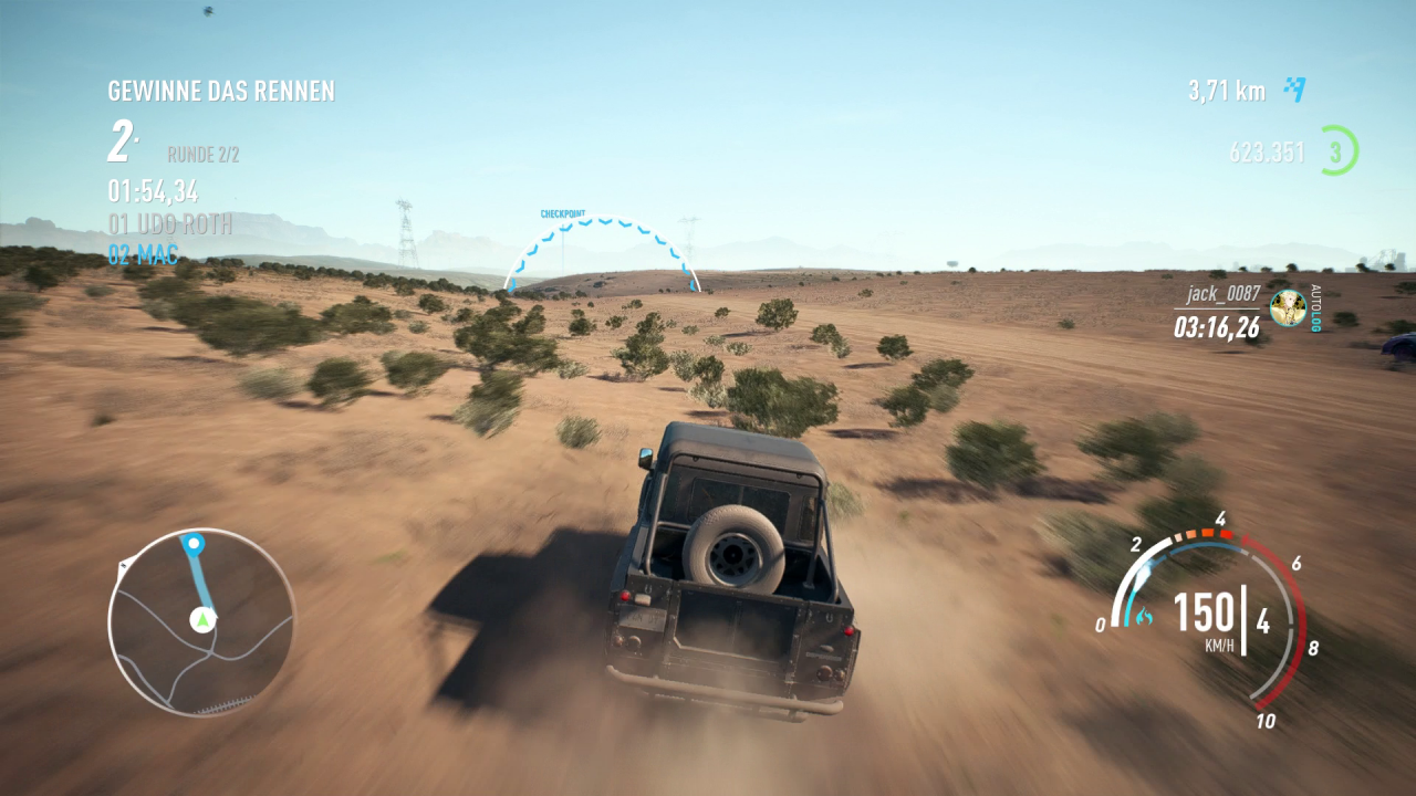 [10/11/2017] Die Offroad-Rennen gehören mit zu den spaßigsten Herausforderungen im Spiel.