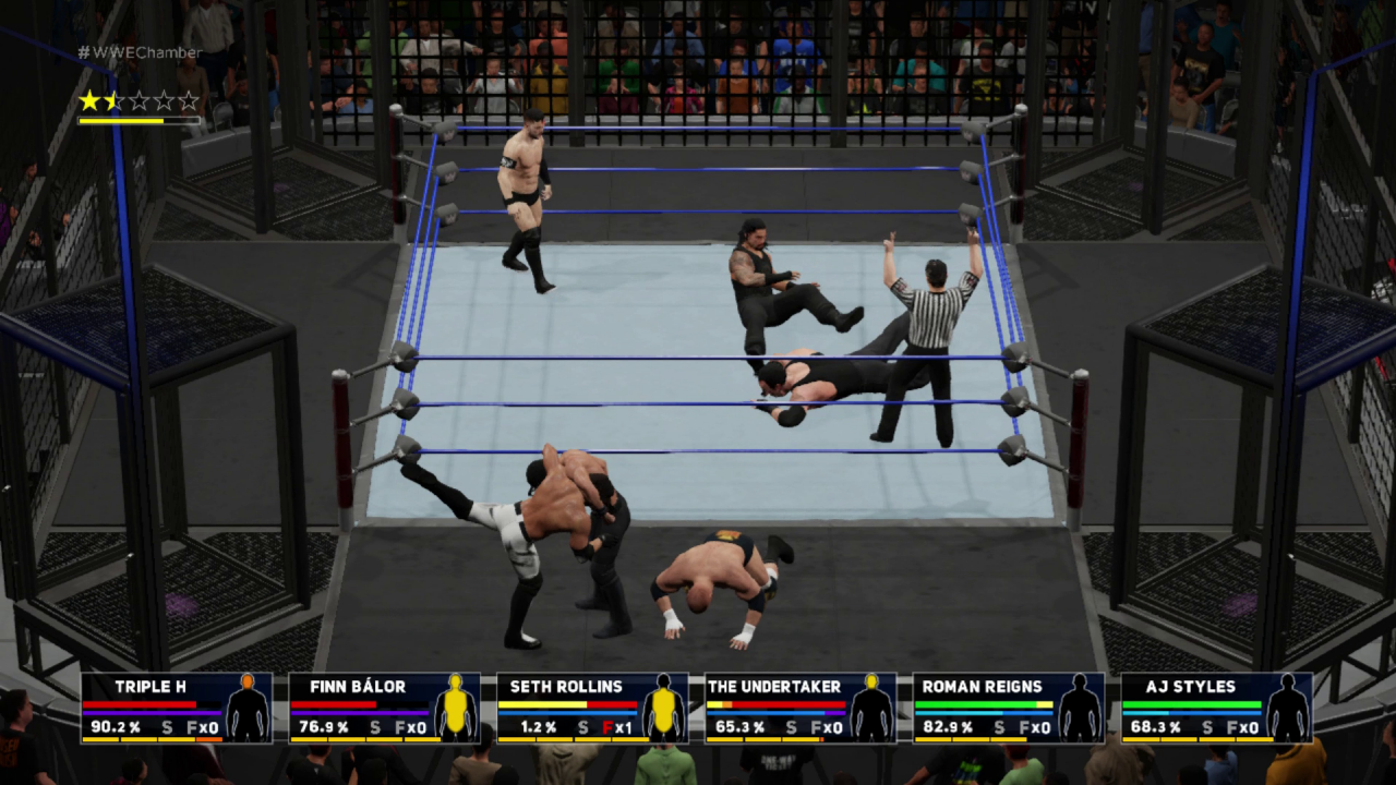 [20/12/2017] Matches in der Elimination Chamber gleichen einer Dia-Show und sind somit quasi unspielbar.