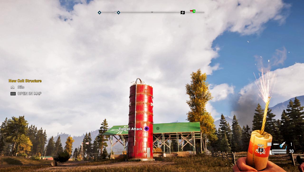 [12/01/2018] Ohne Sammeln geht’s nicht! So gilt es etwa, diese Benzin-Silos zu finden und zu zerstören. Allerdings wird nicht alles wie früher automatisch auf der Map angezeigt.