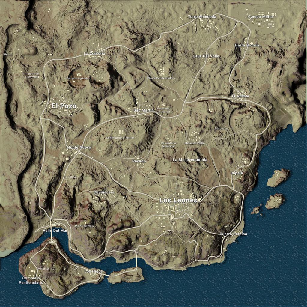 [28/03/2018] 2 Karte PUBG Miramar