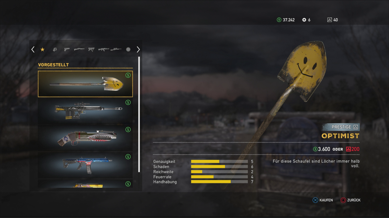 Far Cry 5: Schaufel