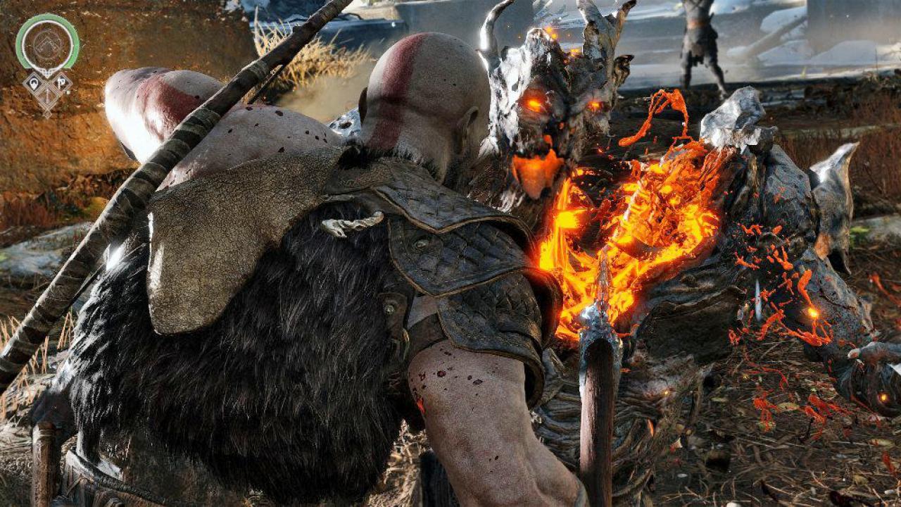 [10/03/2018] Die God of War-Reihe steht seit jeher für brutale Finishing-Moves. Auch im neuen Teil werden Monster von Kratos zerrissen, Blut fließt aber nur spärlich.