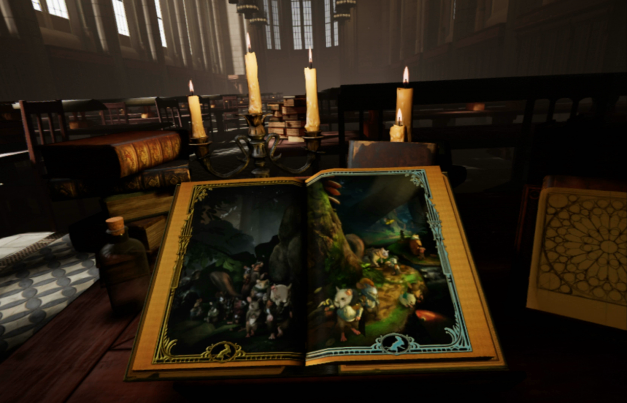 [05/03/2018] Moss ist ein absolut schönes, magisches Abenteuer für PSVR. Im Virtual-Reality-Spiel verfolgt ihr die kleine Maus Quill auf ihrer Reise. (1)