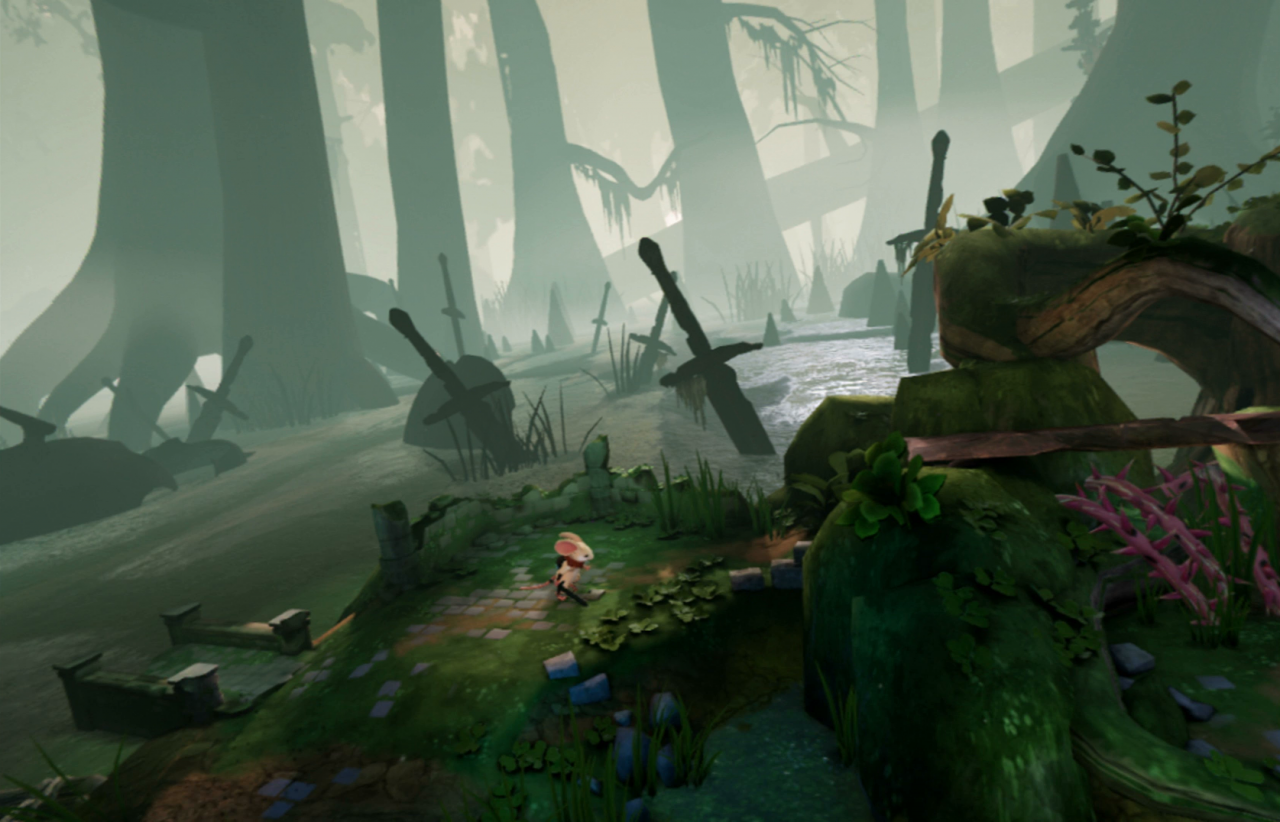 [05/03/2018] Moss ist ein absolut schönes, magisches Abenteuer für PSVR. Im Virtual-Reality-Spiel verfolgt ihr die kleine Maus Quill auf ihrer Reise.