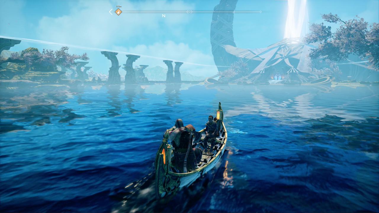 [24/04/2018] Mit dem Boot entdeckt ihr Alfheim, auch nachdem ihr das Licht gefunden habt!