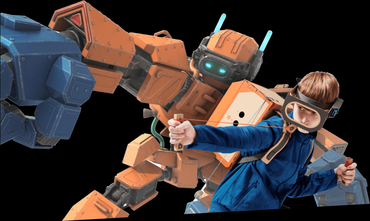[27/04/2018] Nintendo Labo: Das Robot Kit im Test - Mit der Pappe auf Du und Du