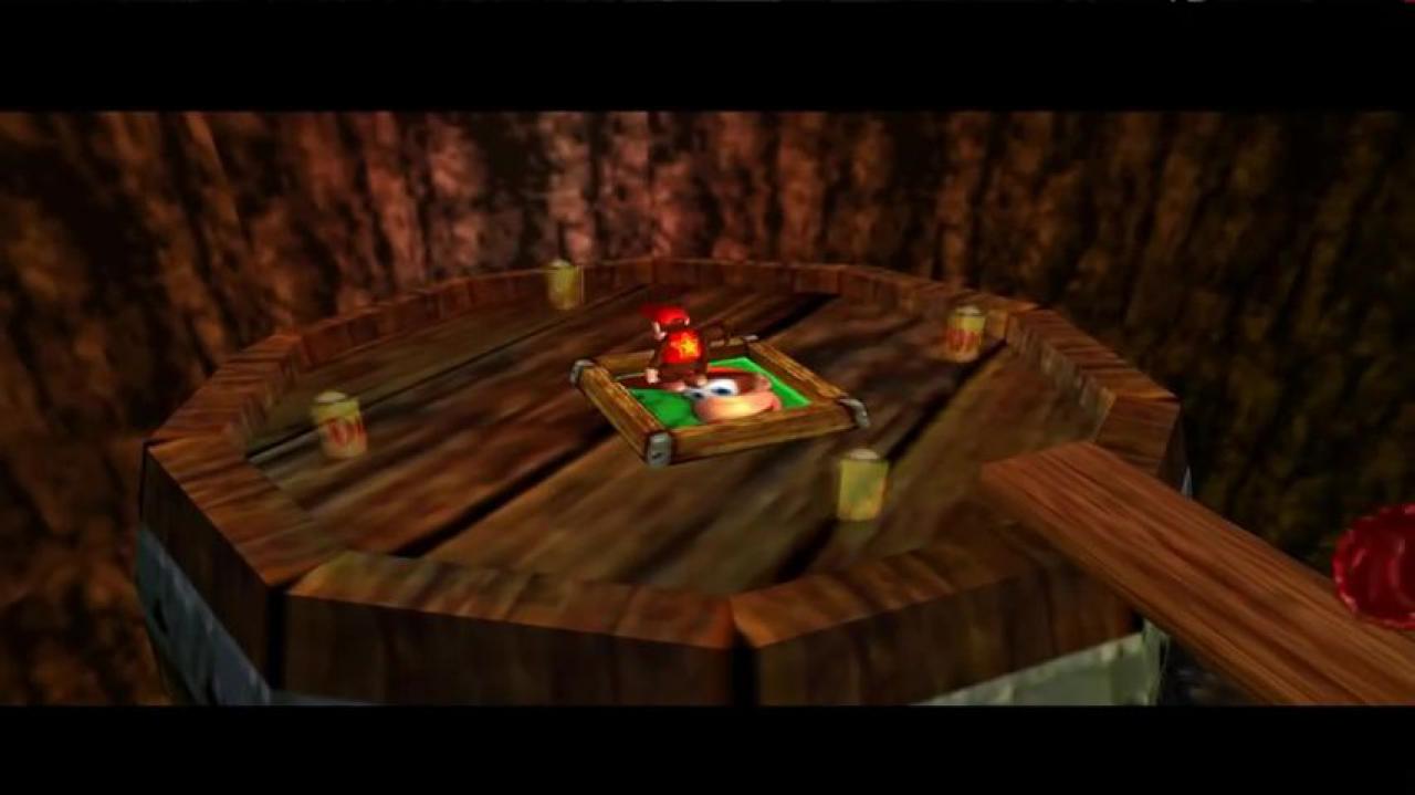[23/04/2018] In Donkey Kong 64 sammelt ihr nicht nur unfassbar viele verschiedene Collec­tables, auch mit Schaltern und Ähnlichem müsst ihr oftmals interagieren.