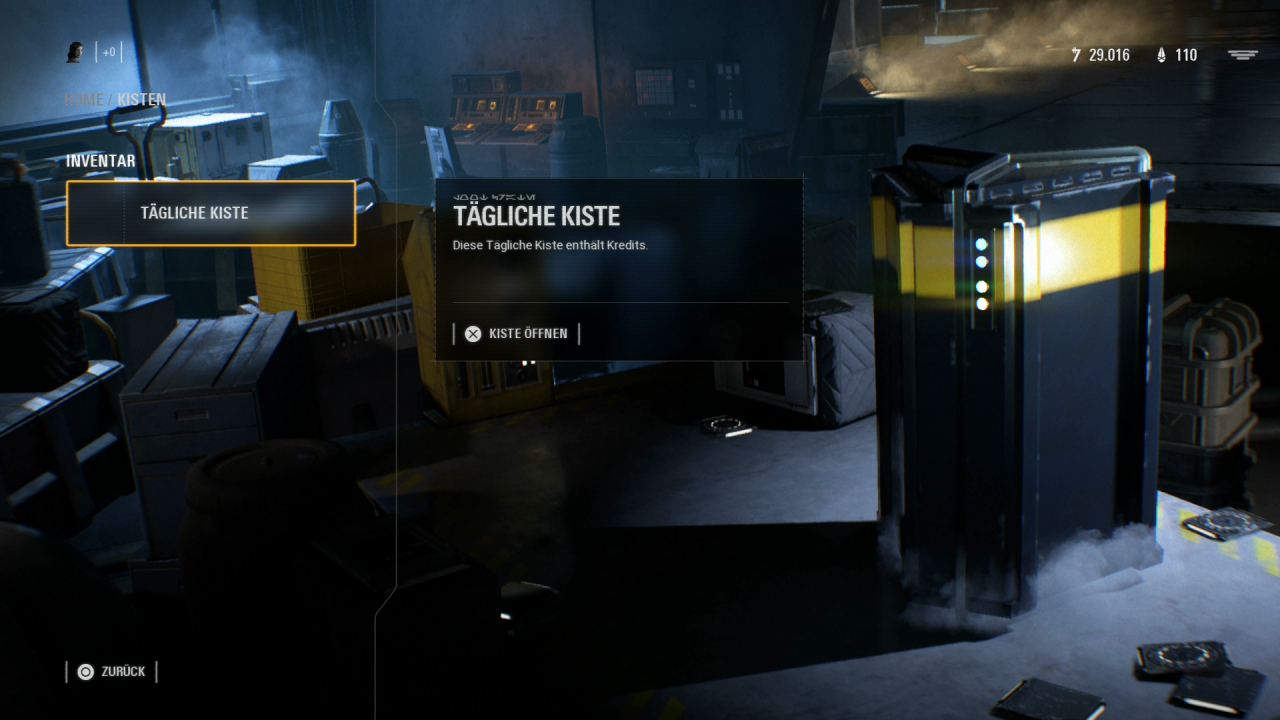 [19/04/2018] Lootboxen gibt es nur noch in Form von täglichen Kisten und Belohnungen für bestimmte Meilensteine und zeitlich begrenzte Events.