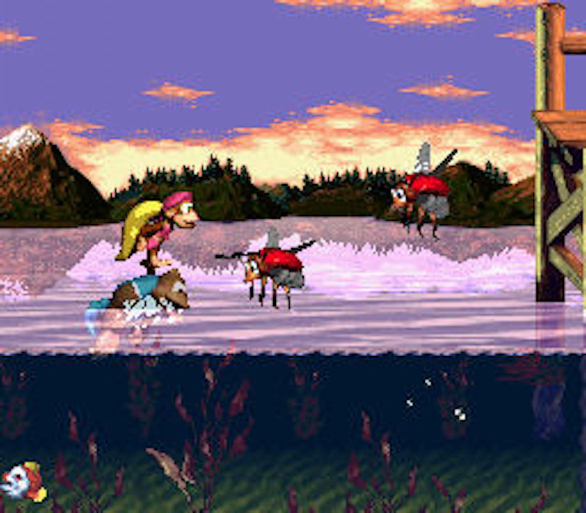 Die Workstations, mit denen damals die Grafiken für Donkey Kong Country 3 erstellt wurden, kosteten pro Stück knapp 80.000 britische Pfund.