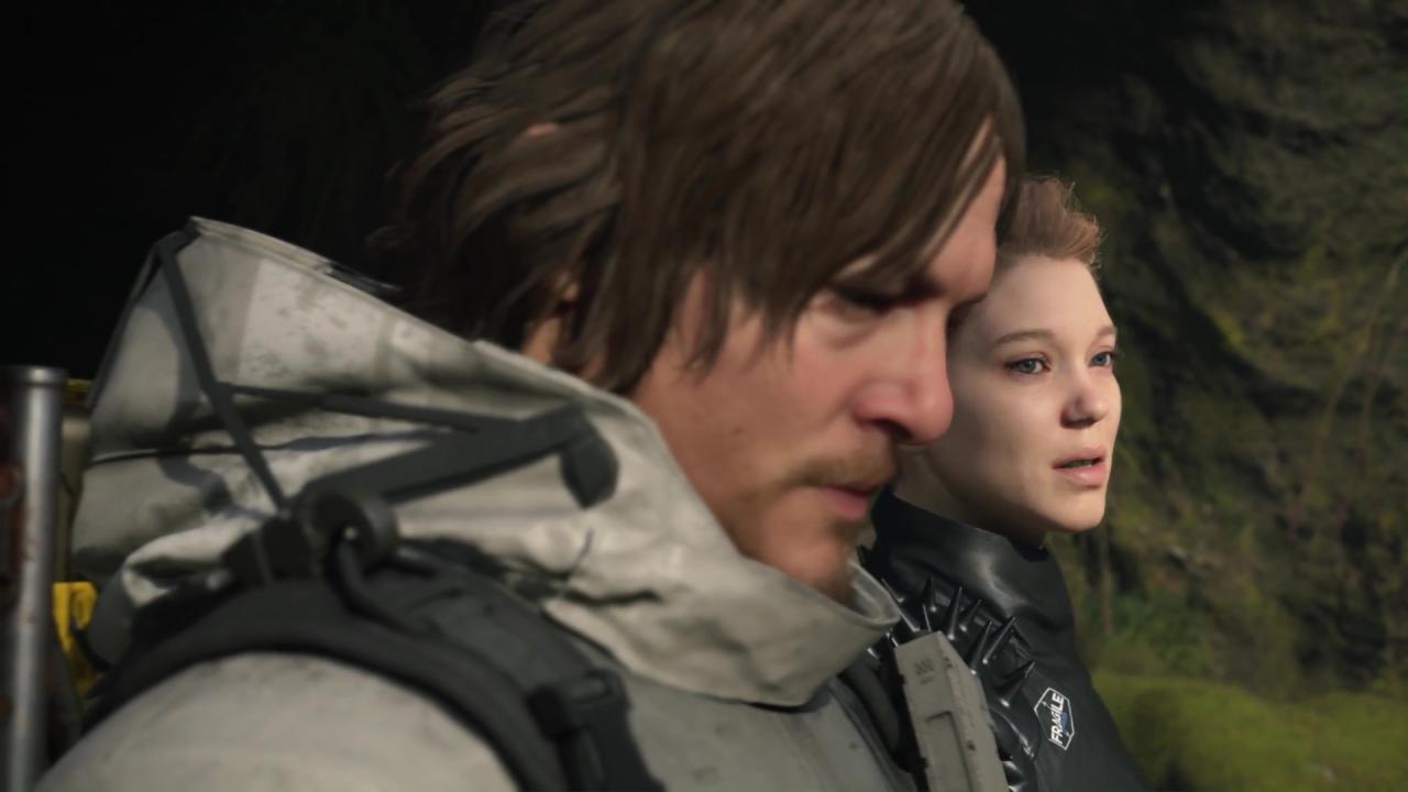 Norman Reedus und Léa Seydoux in Death Stranding.