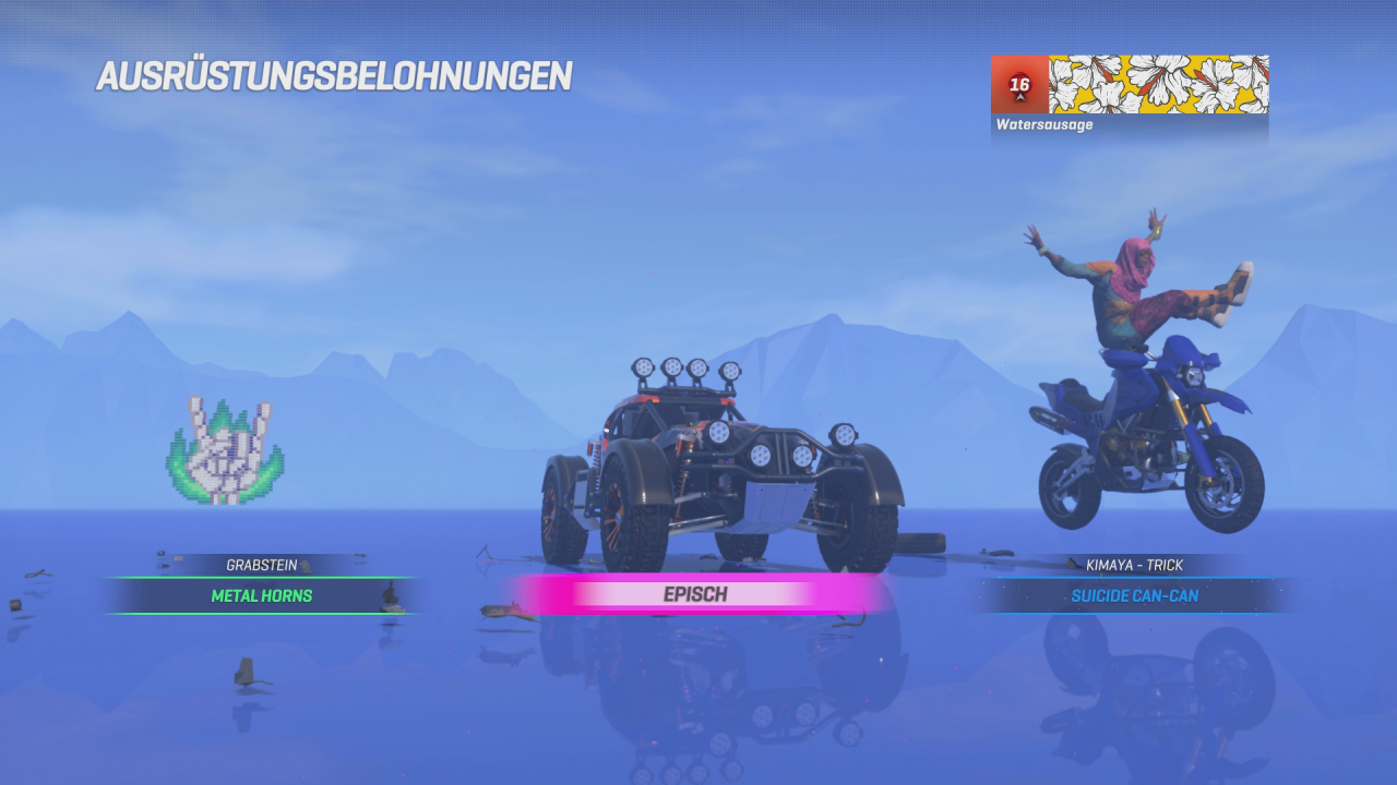 [06/06/2018] Onrush enthält Lootboxen - die wir allerdings nur durch Ingame-Leistungen erhalten können. Eine seltsame Design-Entscheidung.