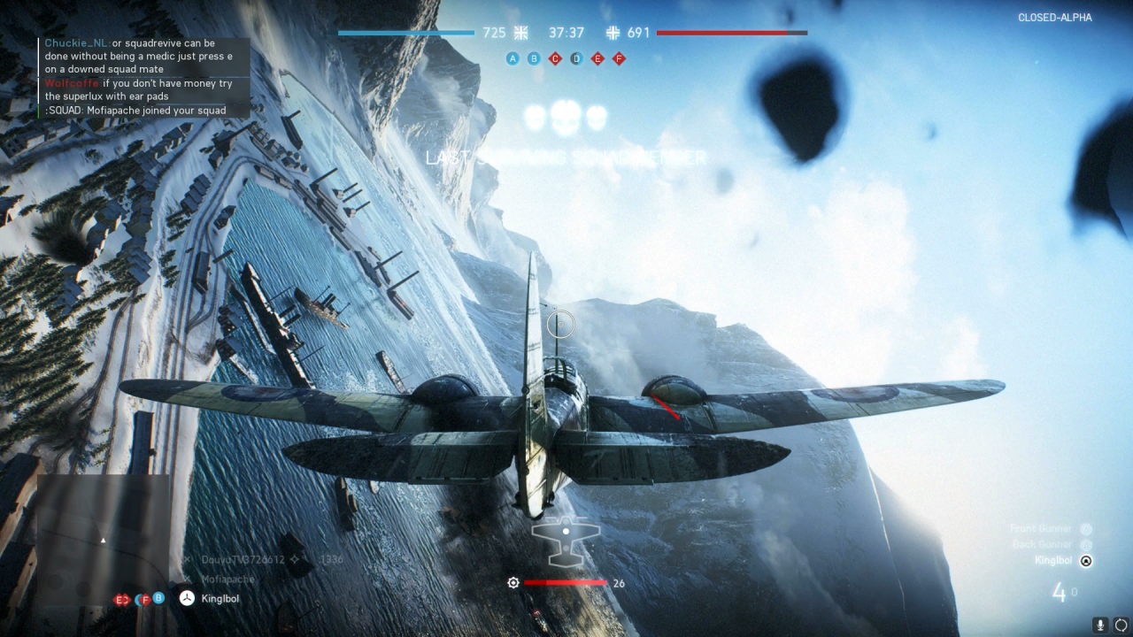 [02/07/2018] Am Balancing muss (erwartungsgemäß) noch gearbeitet werden. Der Blenheim-Bomber der Briten war unserer Meinung nach zu wendig.