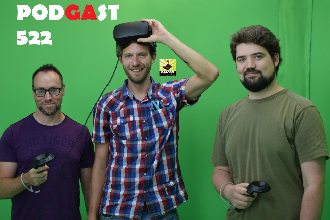 [19/07/2018] Games Aktuell Podcast 522: Andy, Dominic, David