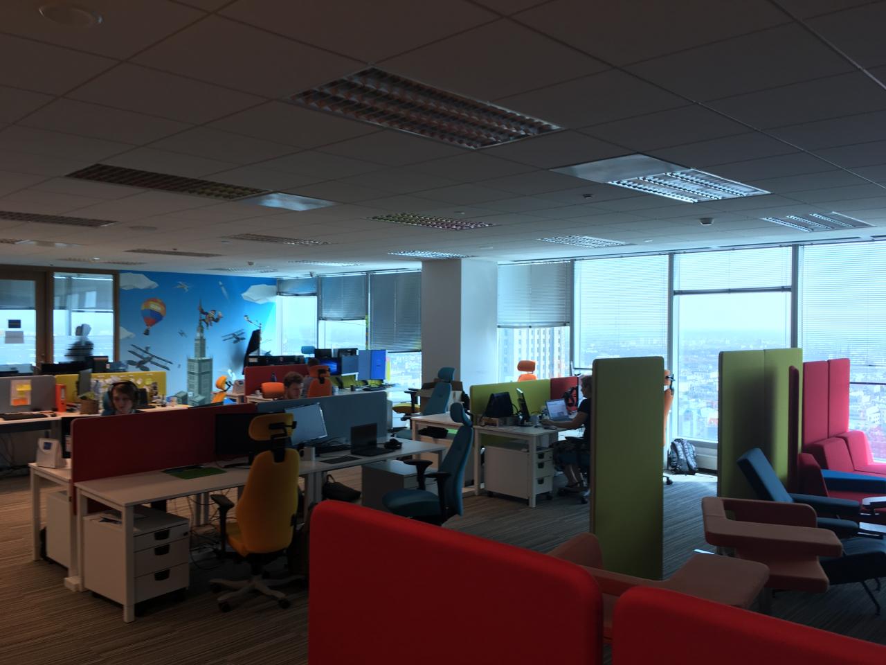 [31/07/2018] Insgesamt hat G2A.com drei Büros in Polen. Hier ein Bild aus dem neuesten Office in Warschau.