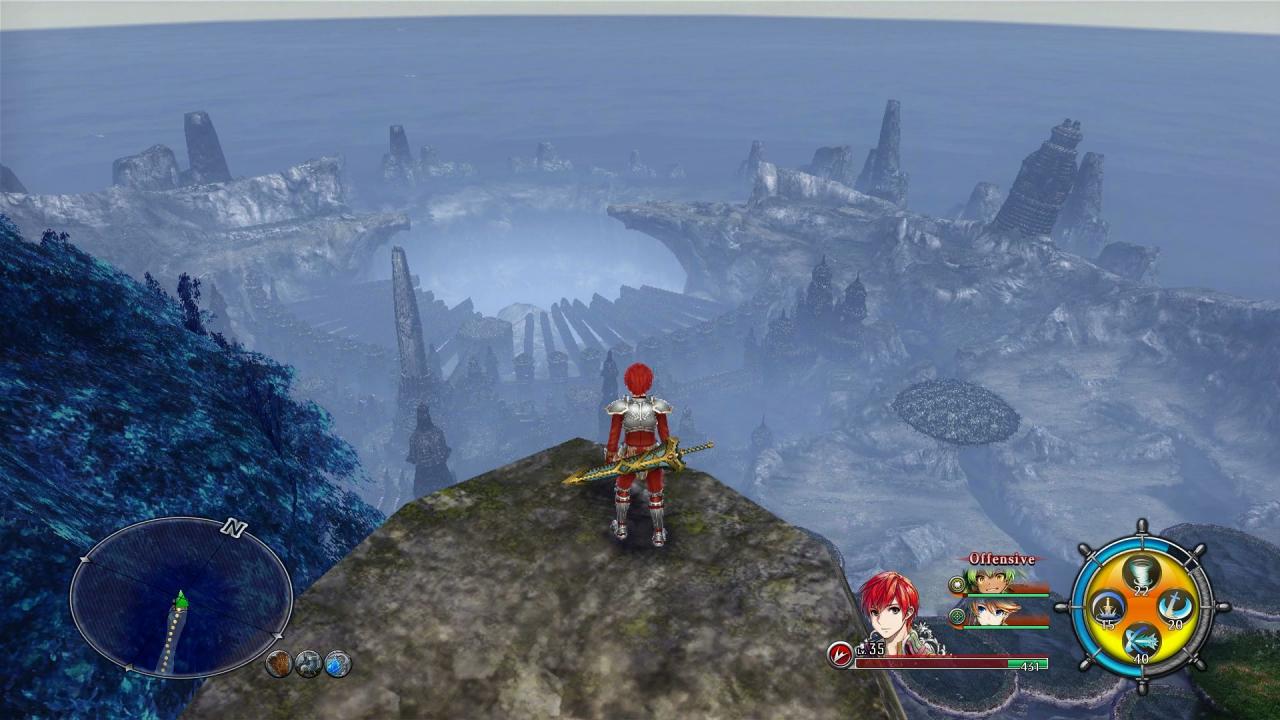 Die einsame Insel in Ys 8 bietet einige Geheimnisse und diverse schöne Vistas. Schade, dass Letztere wegen der schwachen Grafik nicht ihr volles Potenzial entfalten können.