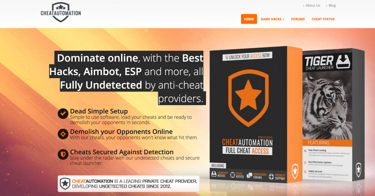 [02/07/2018] „Demoliere deine Online-Gegner!“ Immer mehr Cheat-Anbieter werben mit markigen Sprüchen, edel designten Websites und dem Versprechen, dass sich ihre Hacks nicht enttarnen lassen.&nbsp;