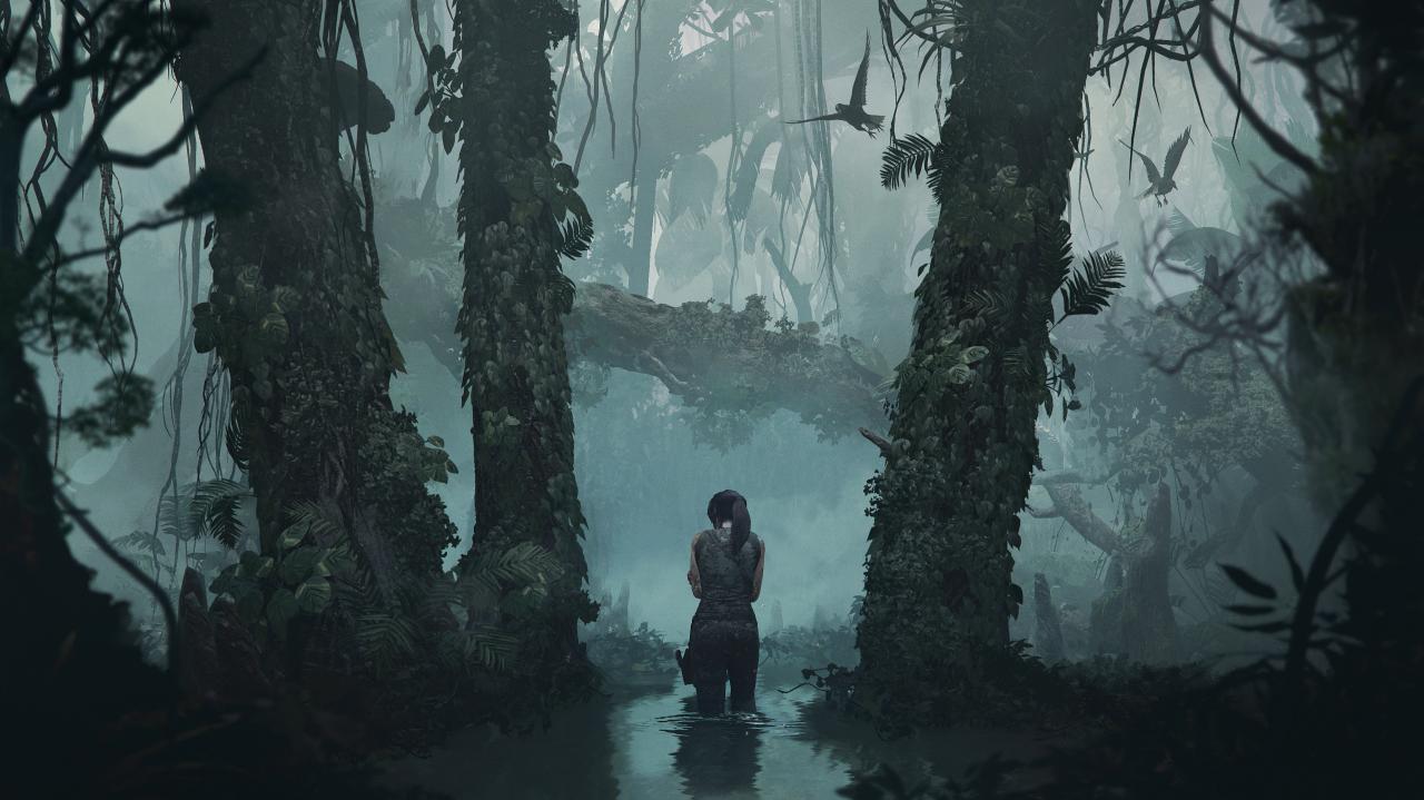 [08/08/2018] Auf diesem Screenshot steht ausnahmsweise mal nicht Lara im Mittelpunkt, sondern die Dschungelumgebung. Der Detailreichtum des peruanischen Urwaldes ist beeindruckend.