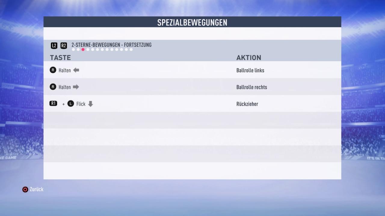 [19/09/2018] Alle Tastenkombinationen zu den FIFA 19 Tricks. (3)