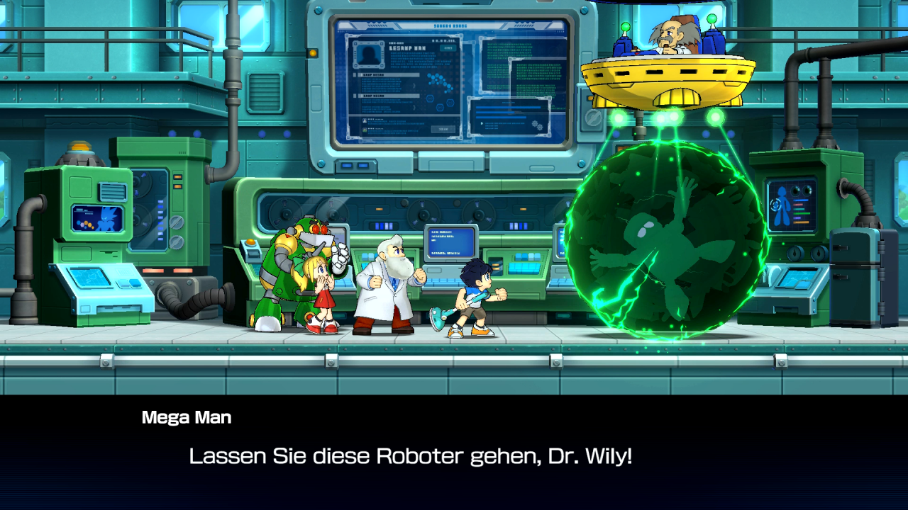 [12/10/2018] Dr. Wily versucht mal wieder einen seiner hinterhältigen Pläne umzusetzen. Diesmal kidnappt er die Roboter von Dr. Light, um sich zu rächen.