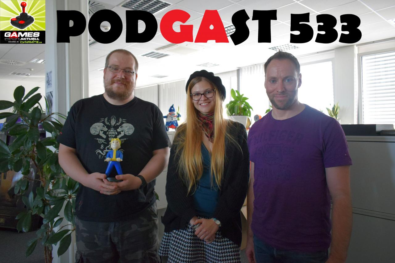 [12/10/2018] Games Aktuell Podcast 533: Matthias, Lena, Andy