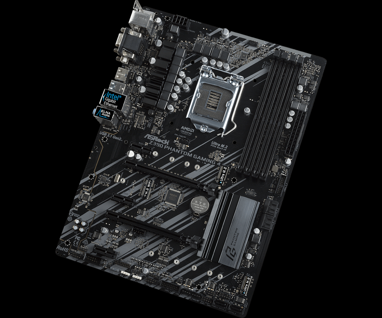 [26/10/2018] Mainboard mit dem neuem Z390 Chipsatz: ASRock Z390 Phantom Gaming 4