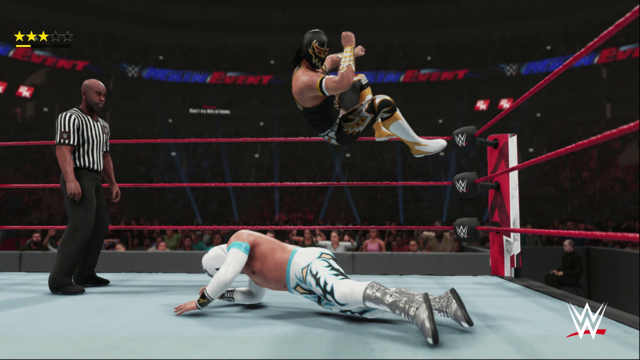 [11/10/2018] Je nach Kampfstil der Wrestler unterscheiden sich die Matches nun deutlich. Bei den Cruiserweights sind die Kämpfe schneller, es wird mehr gekontert und es gibt allerhand spektakuläre Aktionen zu bewundern.