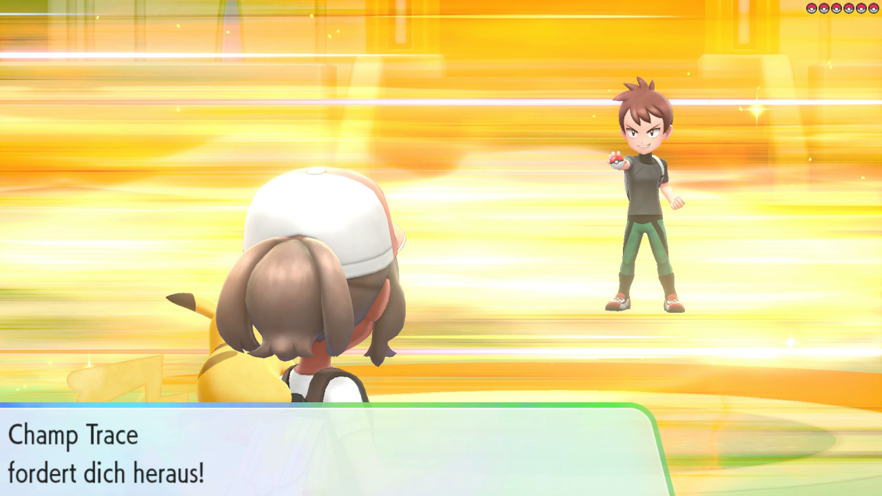 [26/11/2018] Unser Rivale Trace wurde Champ. Nun schnappen wir uns den Titel als Pokémon-Meister.