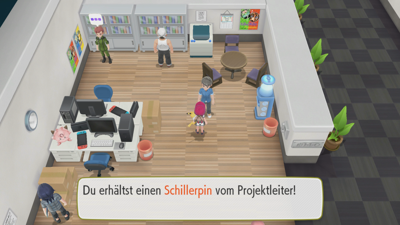 [28/11/2018] Wir erhalten für ein vollständige Pokédex nicht nur ein Diplom sondern auch den Schillerpin.&nbsp;