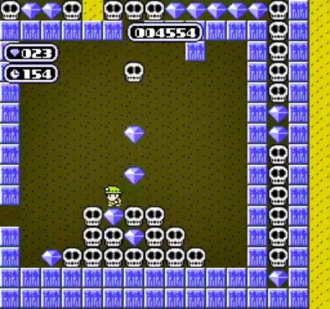 [23/11/2018] In der NES-Fassung ebenfalls deutlich aufgehübscht: das Design der einzelnen Levels. Selbst die Felsbrocken kamen hier je nach Welt mit einem neuen Look daher.