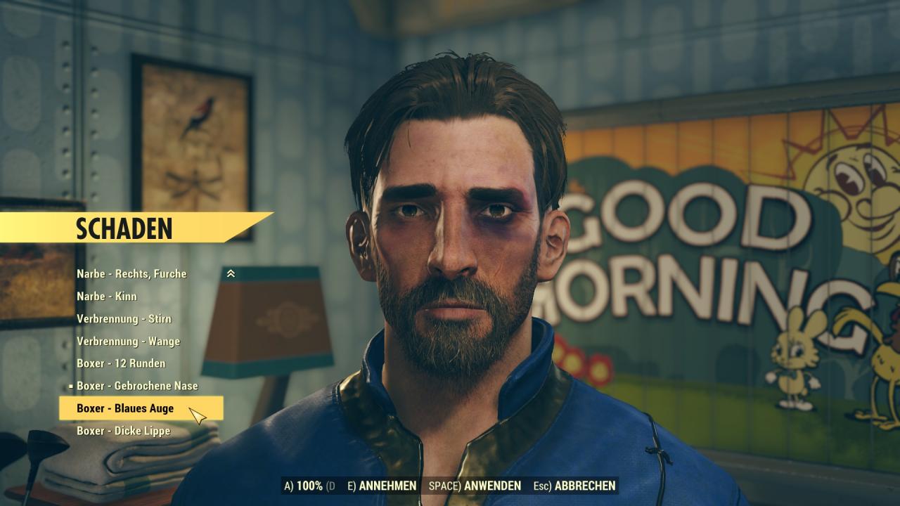 Charaktererstellung in Fallout 76