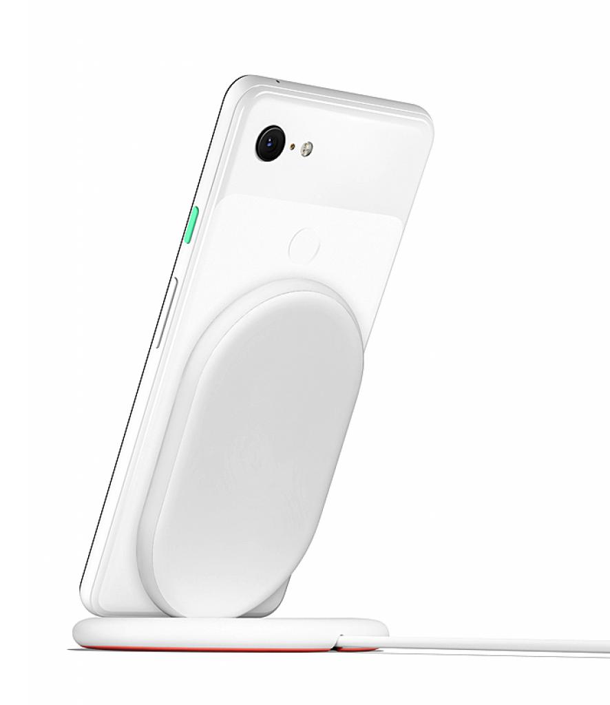 [30/11/2018] Lässt sich stylisch kabellos aufladen: Das Google Pixel 3 (XL).