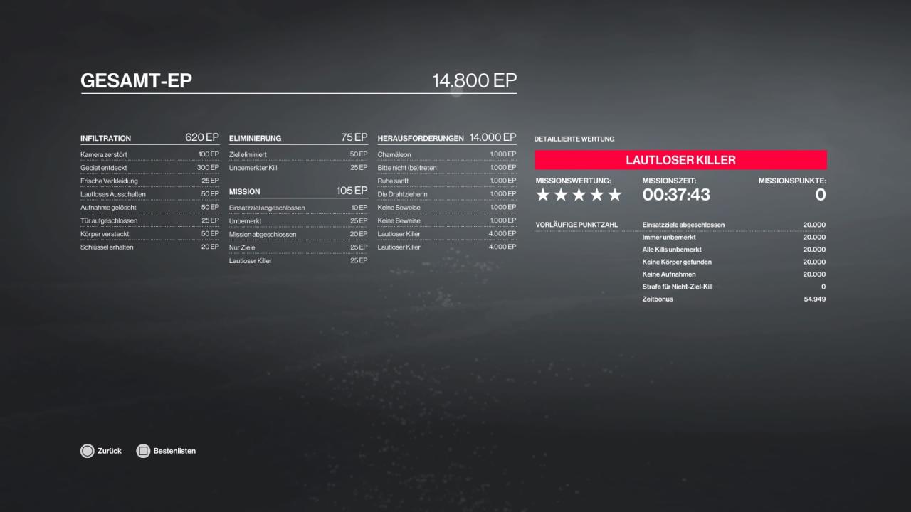 [08/11/2018] Im Menü von Hitman 2 können wir zusätzlich zum Schwierigkeitsgrad diverse Einstellungen am HUD und an der Spielmechanik vornehmen. 